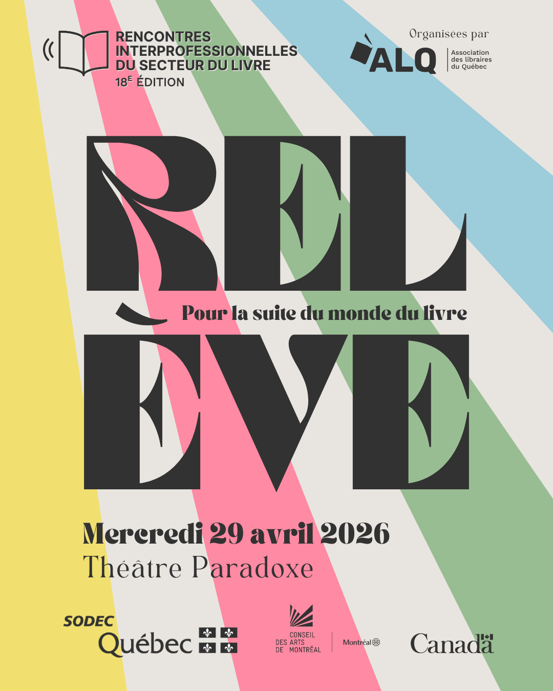 18e édition des Rencontres interprofessionnelles du secteur du livre